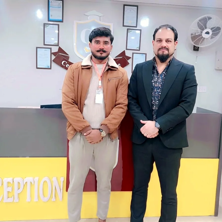 Abu Baker Chauhan, CAS law graduate