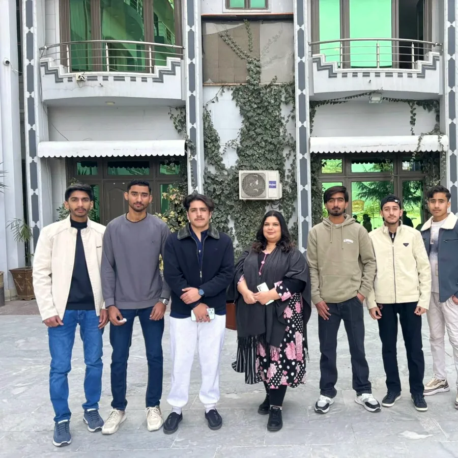 CAS students on the trip to Swat and Malam Jabba