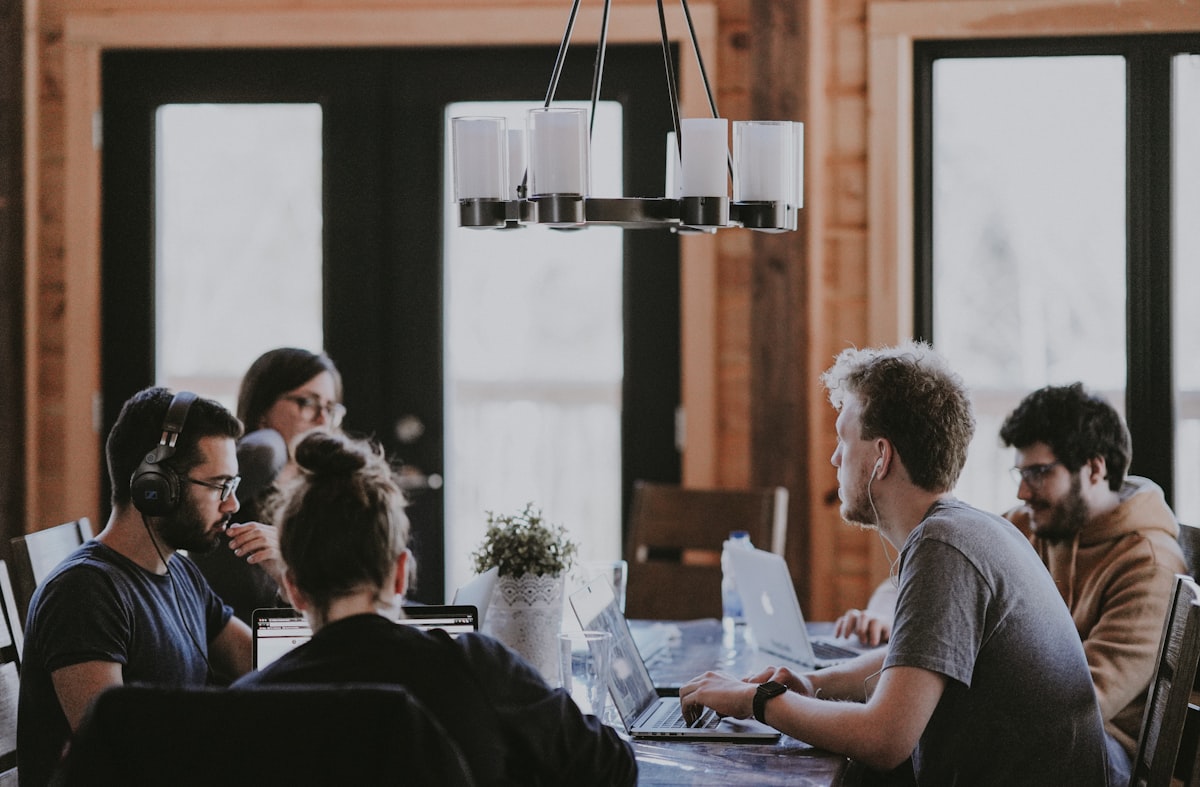 Tax Lex Law Associates advisory team collaborating in a modern office
